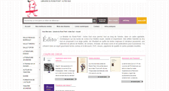 Desktop Screenshot of librairiedurondpoint.fr